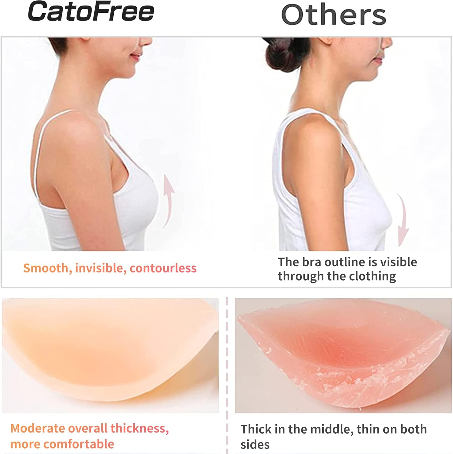 Push-Up Telsiz Katı Silikon Sü - Backless Bra Sticky incelemesi ve fiyatı